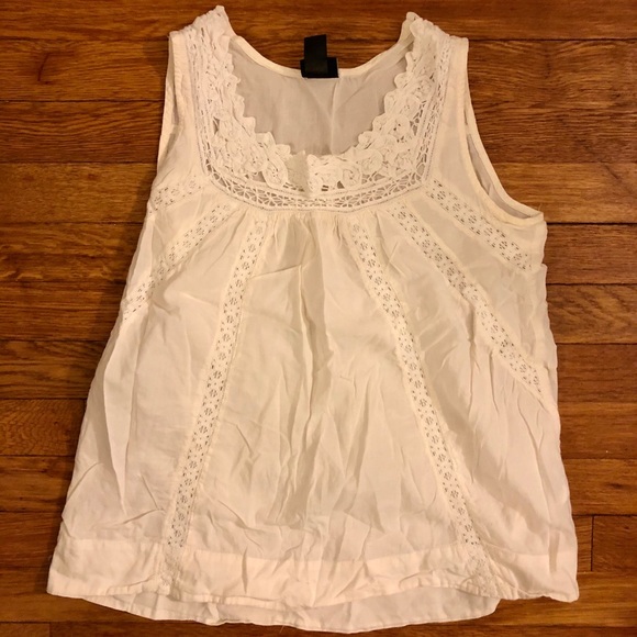 H&M Crochet Detail Tank - Picture 1 of 2